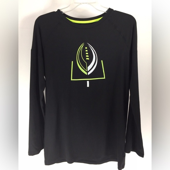 Champion C9 Duo Dry big Boy’s Long Sleeve Football Graphic T-Shirt - Picture 14 of 16